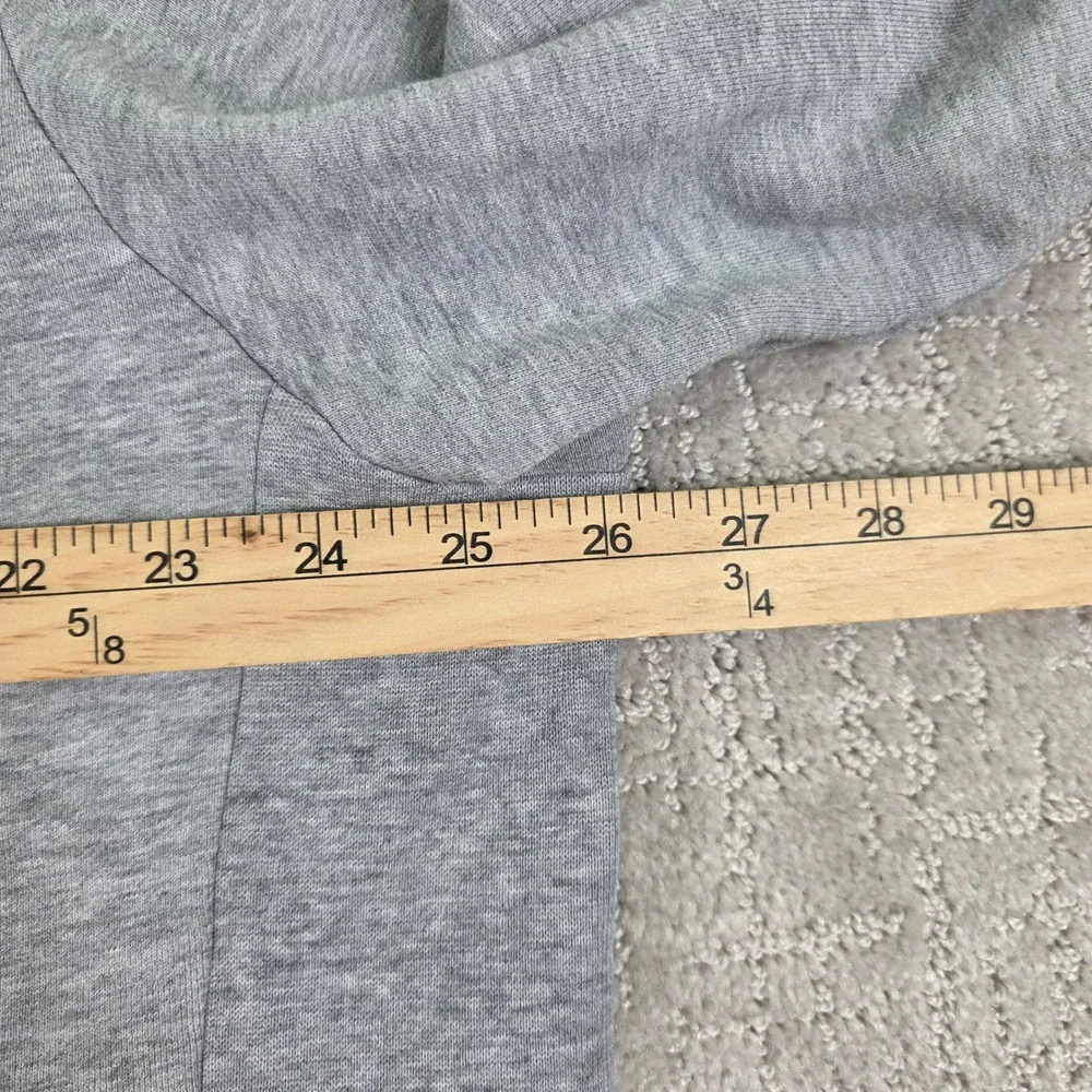 Bombas Mens XXL Gray Bee Better Cotton French Terry Crewneck Sweatshirt Pockets